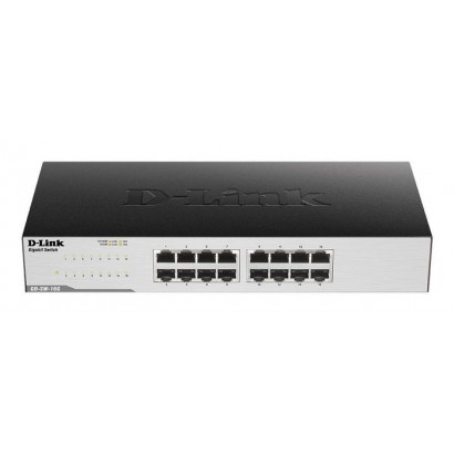 GO-SW-16G/E GO-SW-16G/E D-Link 16-Port Gigabit Easy Desktop Switch 23,81 Mpps Features DSE