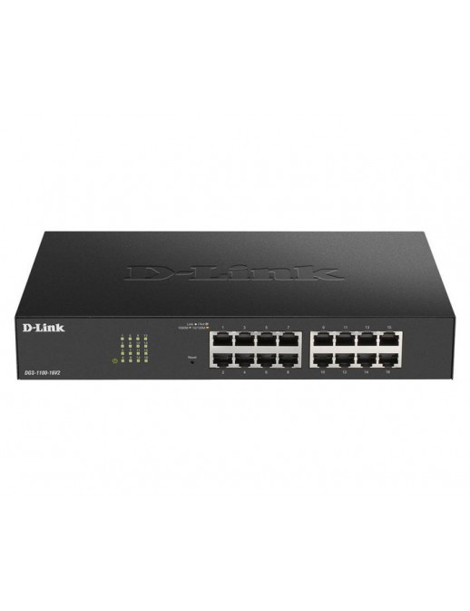 DGS-1100-16V2/E D-Link 16-Port Gigabit Smart Managed Switch 23,81 Mpps