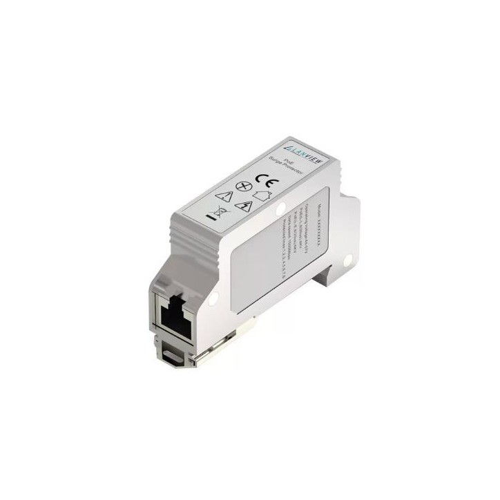 LVRDIN-POE-SP Lanview LVRDIN-POE-SP is single-port PoE surge protector,which has 1 input port and 1 output port. It supports 8 l LVRDIN-POE-SP Lanview LVRDIN-POE-SP is single-port PoE surge protector,which has 1 input port and 1 output port. It supports 8 l