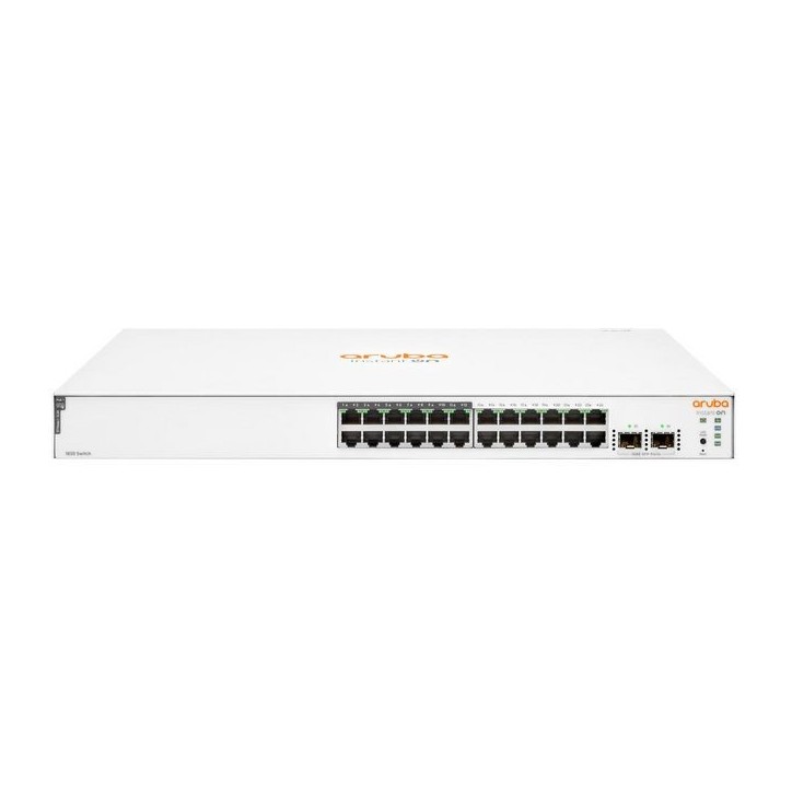 JL813AABB Hewlett Packard Enterprise Aruba Instant On 1830 24G 12p Class4 PoE 2SFP 195W Switch JL813AABB Hewlett Packard Enterprise Aruba Instant On 1830 24G 12p Class4 PoE 2SFP 195W Switch