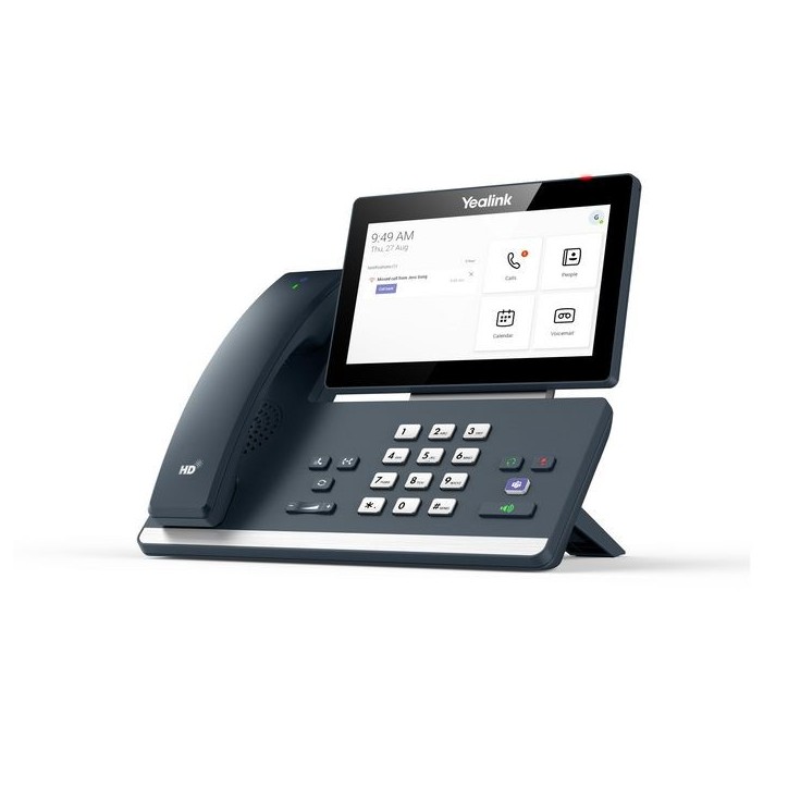 MP58-WH-TEAMS Yealink MP58-WH Microsoft Teams Edition, 7", 1024 x 600px, 2 x RJ-45, PoE, Wi-Fi, Bluetooth, 2 x USB A, 2 x RJ-9, 