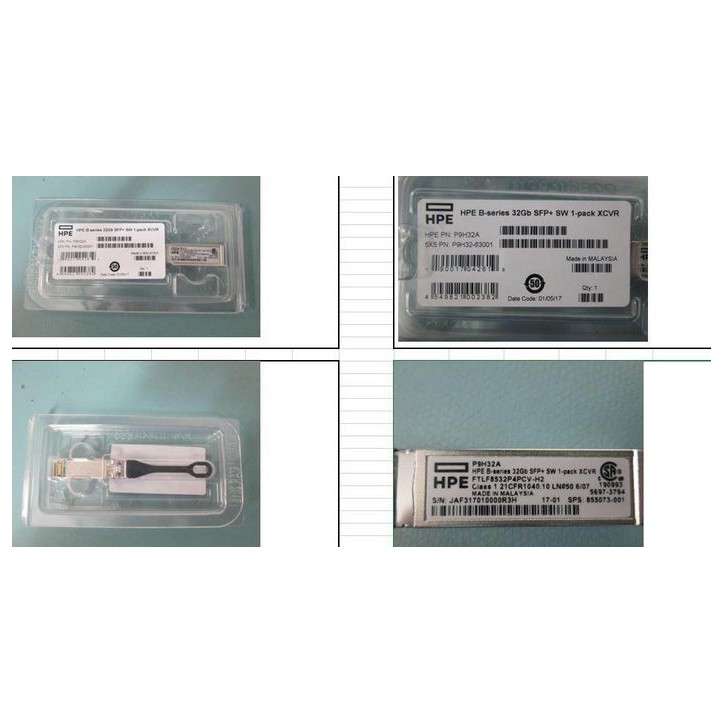 855073-001-RFB Hewlett Packard Enterprise SPS-B-SERIES 32GB SFP+ SW 1 43201553