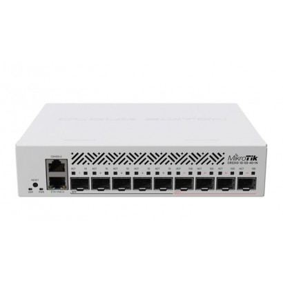 CRS310-1G-5S-4S+IN CRS310-1G-5S-4S+IN MikroTik 1x 1G Ethernet, 5x SFP, 4x SFP+, RouterOS CE, EAC, ROHS Features DSE