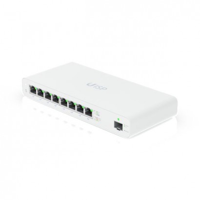 UISP-R UISP-R Ubiquiti UISP Router, 600 g (1.32 lb), (8) 10/1001000 MbE RJ45 ports Polycarbonate (PC) Features DSE