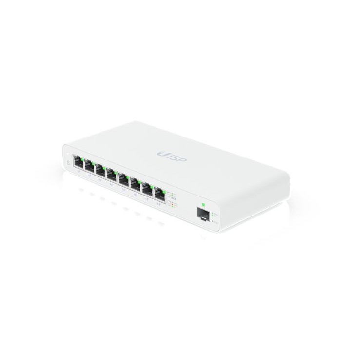UISP-R Ubiquiti UISP Router, 600 g (1.32 lb), (8) 10/1001000 MbE RJ45 ports Polycarbonate (PC) UISP-R Ubiquiti UISP Router, 600 g (1.32 lb), (8) 10/1001000 MbE RJ45 ports Polycarbonate (PC)
