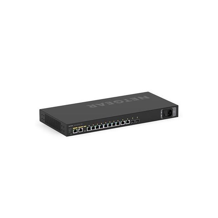 GSM4212P-100EUS Netgear 24 Gbps, 8x 1G PoE+ RJ-45, 2x 1G RJ-45, 2x SFP, 440x200x43.2 mm 12000