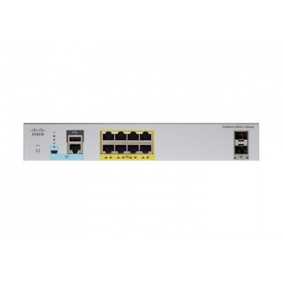 WS-C2960CX-8PC-L-RFB WS-C2960CX-8PC-L-RFB Cisco 8x GE PoE+, 2x 1G SFP and 2x 1G copper PoE+ LAN Base 17,9 Mpps Features DSE