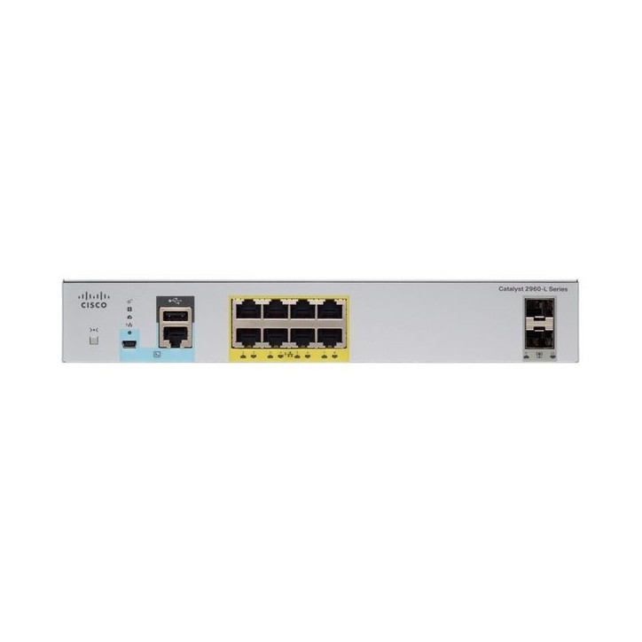 WS-C2960CX-8PC-L-RFB Cisco 8x GE PoE+, 2x 1G SFP and 2x 1G copper PoE+ LAN Base 17,9 Mpps WS-C2960CX-8PC-L-RFB Cisco 8x GE PoE+, 2x 1G SFP and 2x 1G copper PoE+ LAN Base 17,9 Mpps