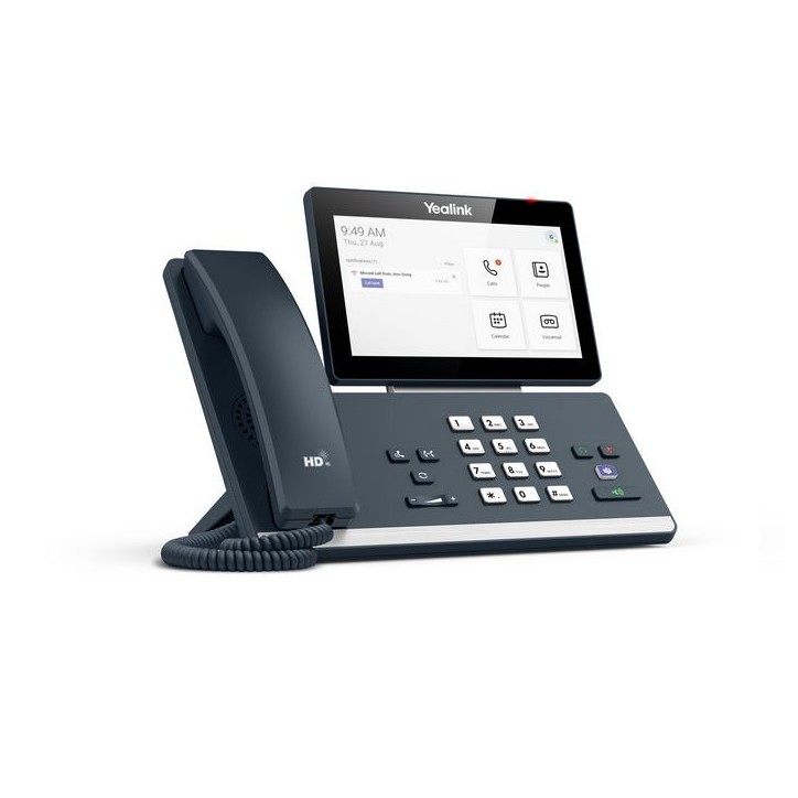 MP58-TEAMS Yealink MP58 Microsoft Teams Edition, 7", 1024 x 600px, 2 x RJ-45, PoE, Wi-Fi, Bluetooth, 2 x USB A, 2 x RJ-9, Androi