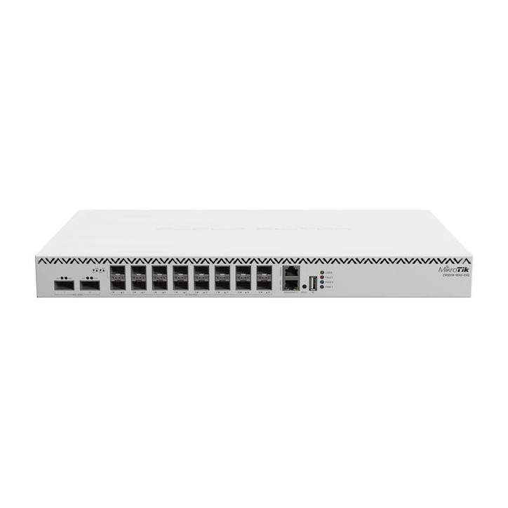 CRS518-16XS-2XQ-RM MikroTik A 100 Gigabit switch for enterprise networks and data centers 1200 Gbit/s