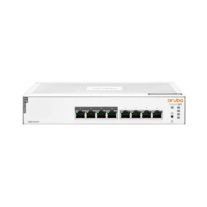 JL811AABB Hewlett Packard Enterprise Aruba Instant On 1830 8G 4p Class4 PoE 65W Switch JL811AABB