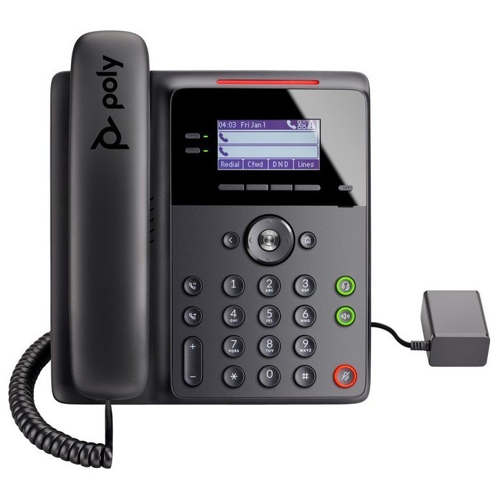 2200-49825-025 Poly Edge B30 IP Phone and PoE-enabled 82M84AA
