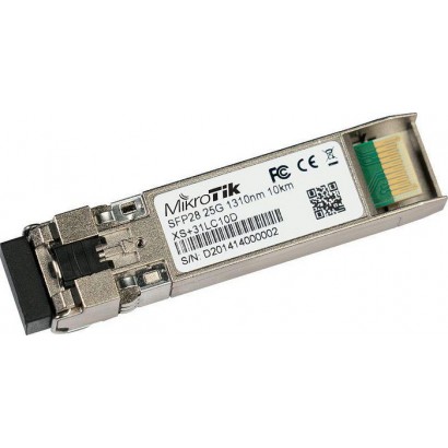XS+31LC10D XS+31LC10D MikroTik SFP / SFP+ / SFP28, Dual LC UPC, 25G, 1310 nm 200000 h Features DSE