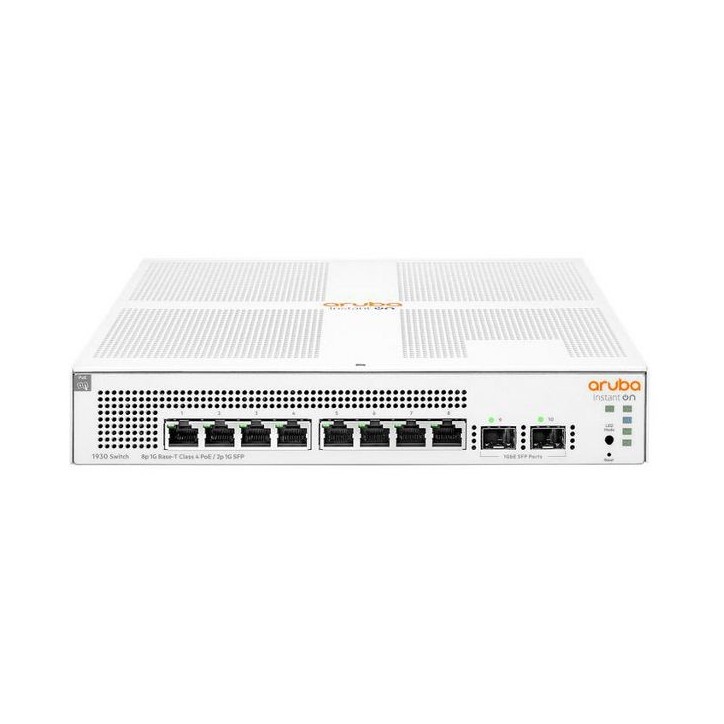JL681A Hewlett Packard Enterprise Aruba Instant On 1930 8G Class4 PoE 2SFP 124W Switch 876288 9216