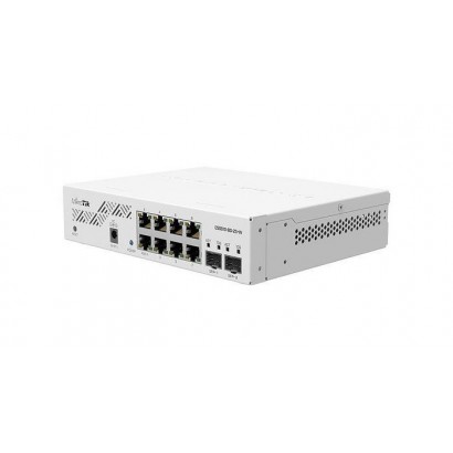 CSS610-8G-2S+IN CSS610-8G-2S+IN MikroTik 8 x 10/100/1000 Ethernet ports, 2 x SFP+ ports, 12-57 V, 200 x 167 x 46 mm Features DSE