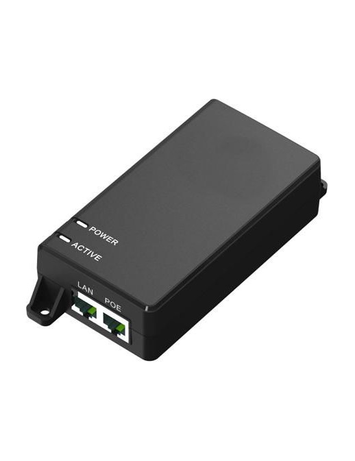 POEINJ-60W-UK POEINJ-60W-UK MicroConnect 60W 802.3af/at PoE Injector UK 60W POE++ CE, FCC, UL