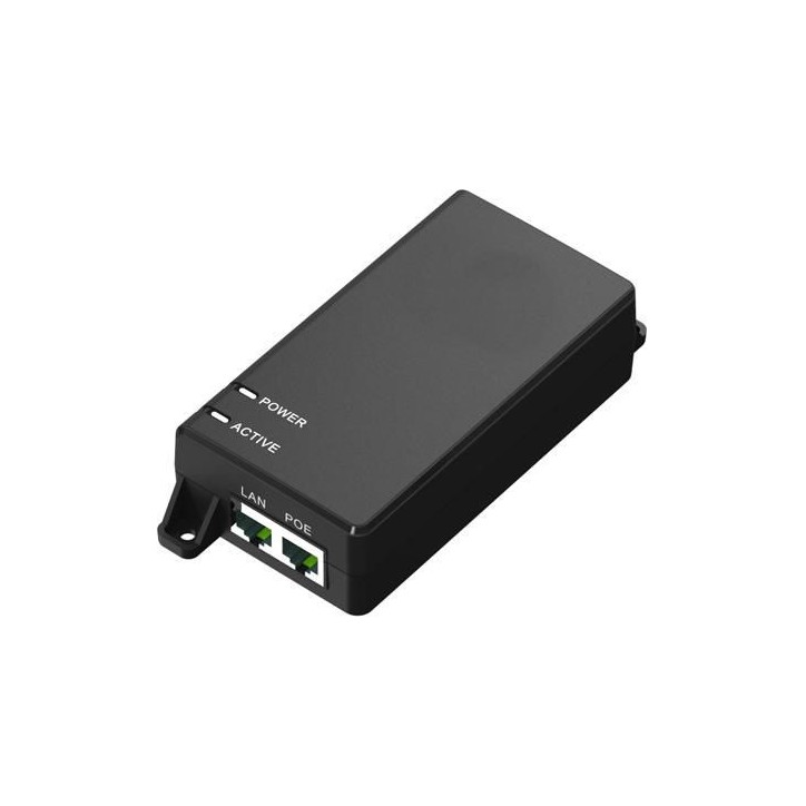 POEINJ-60W-UK MicroConnect 60W 802.3af/at PoE Injector UK 60W POE++ CE, FCC, UL