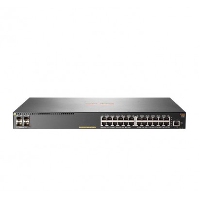 JL255A JL255A Hewlett Packard Enterprise Aruba 2930F 24G PoE+ 4SFP+ Switch 3,8 µs Features DSE