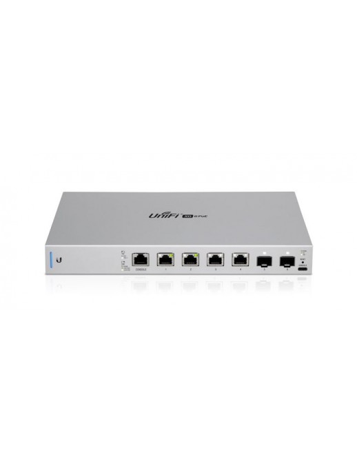 US-XG-6POE Ubiquiti 4x 2.5/5/10G RJ-45, 2x 1/10 SFP+, 802.3bt PoE++, 40 W, 120 Gbps, 165 x 268.1 x 31.8 mm, 1.3 kg 835573 CE, FC