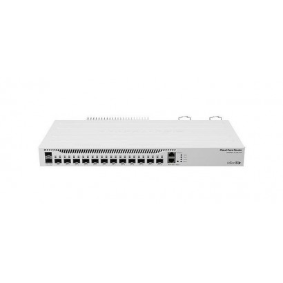 CCR2004-1G-12S+2XS CCR2004-1G-12S+2XS MikroTik 1x 1G Ethernet, 12x 10G SFP+, 2x 25G SFP28, 3.4 Gbps RoHS Features DSE