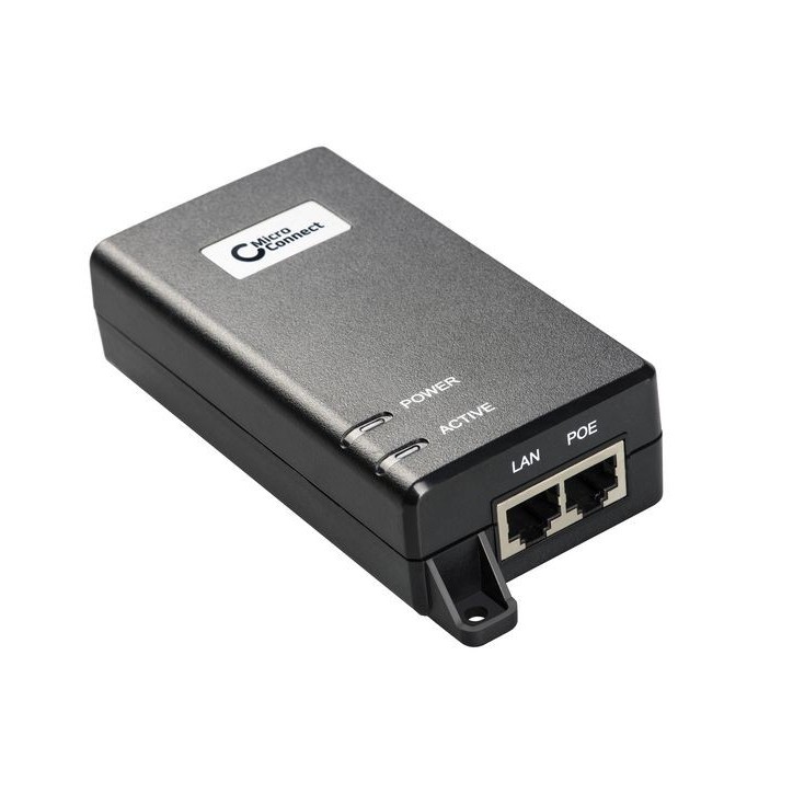 POEINJ-30W-UK MicroConnect 30W, 802.3af/at, PoE, Injector UK 30W POE+ Suitable for use in country/location: United Kingdom