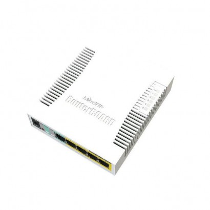 CSS106-1G-4P-1S CSS106-1G-4P-1S MikroTik 5xRJ-45, 5W, 10-30V, PoE, 113x139x28mm, White 767700 White Features DSE