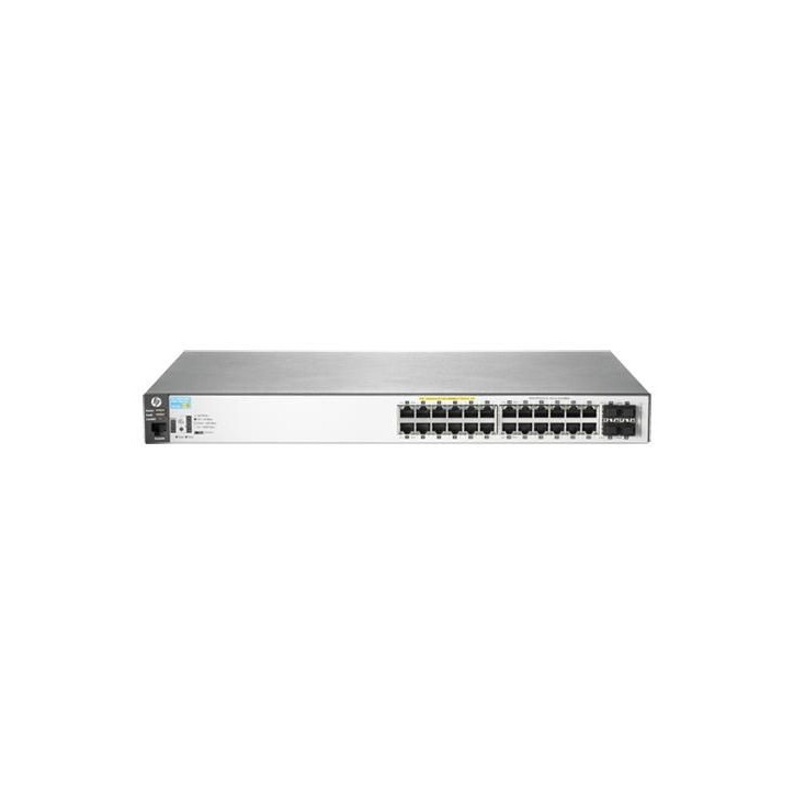 J9773A-RFB Hewlett Packard Enterprise Aruba 2530 24G PoE+ Switch 767900 J9773A-RFB Hewlett Packard Enterprise Aruba 2530 24G PoE+ Switch 767900