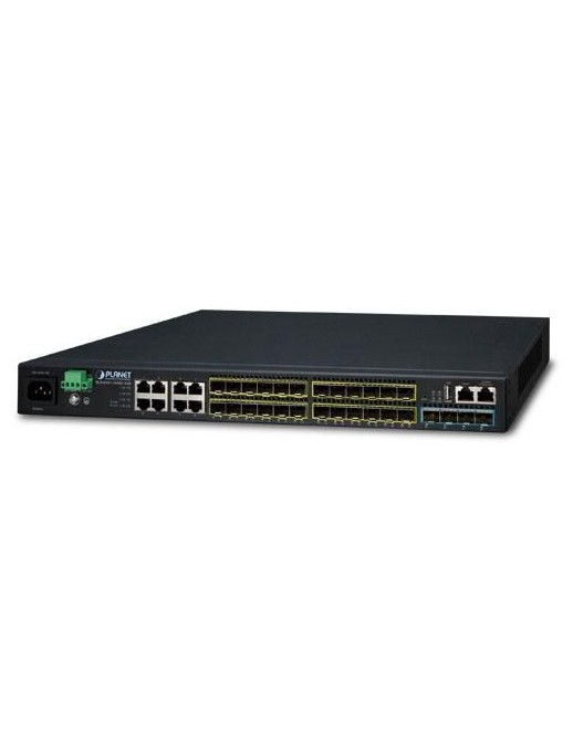 SGS-6341-16S8C4XR Planet Layer 3 16-Port 100/1000X SFP + 8-Port Gigabit TP/SFP + 4-Port 10G SFP+ Stackable Managed Switch (100~2
