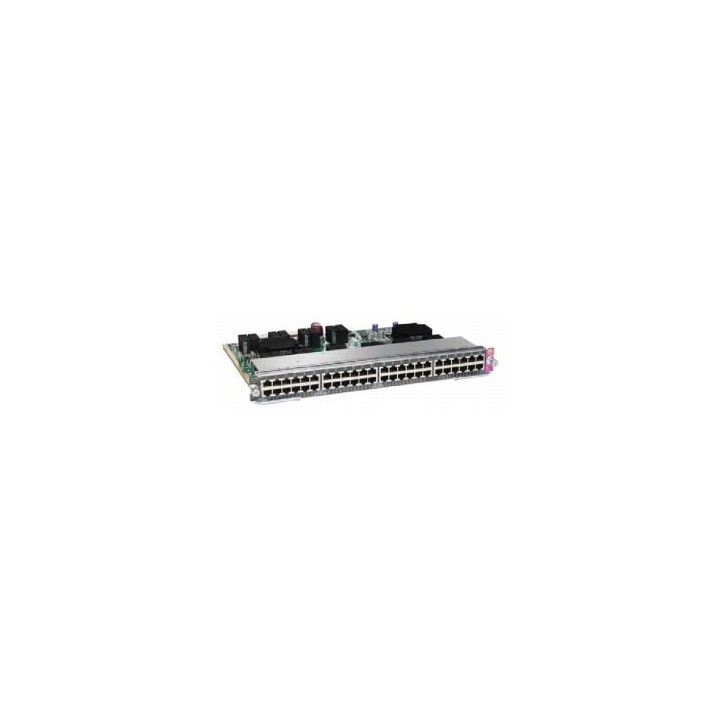 WS-X4648-RJ45V+E-RFB Cisco Catalyst 4500E Series 48-Port, PoE, PoEP, 10/100/1000 (RJ-45) ROHS5 WS-X4648-RJ45V+E-RFB Cisco Catalyst 4500E Series 48-Port, PoE, PoEP, 10/100/1000 (RJ-45) ROHS5