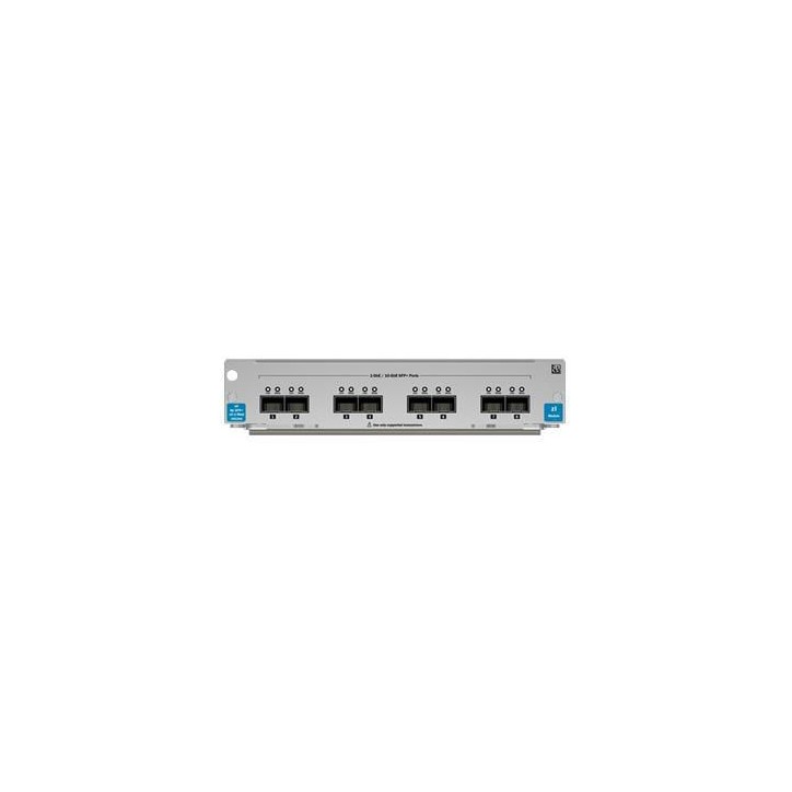 RP001235725 Hewlett Packard Enterprise 8-port 10-GbE SFP+ v2 zl, 8 x 10-GbE SFP+, Optical Network, 950 g J9538A 10 Gbit/s