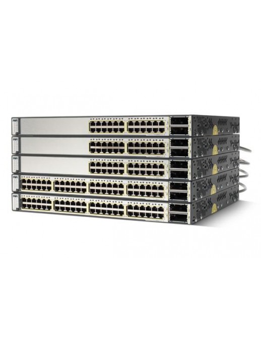 WS-C3750E-24TD-S-RFB Cisco Catalyst 3750E 24 10/100/1000+2*10GE(X2),265W,IPB s/w WS-C3750E-24TD-S 12000 voci