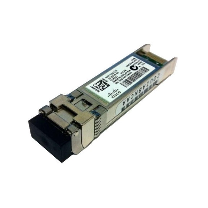 SFP-10G-LR-RFB Cisco 10GBASE-LR SFP+ transceiver module for SMF, 1310-nm wavelength, LC duplex connector