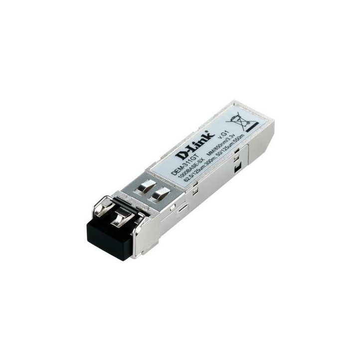 DEM-311GT D-Link SFP, LC, 1000Base‑SX, MMF, 850nm, 550m 8566 MSA, RoHS