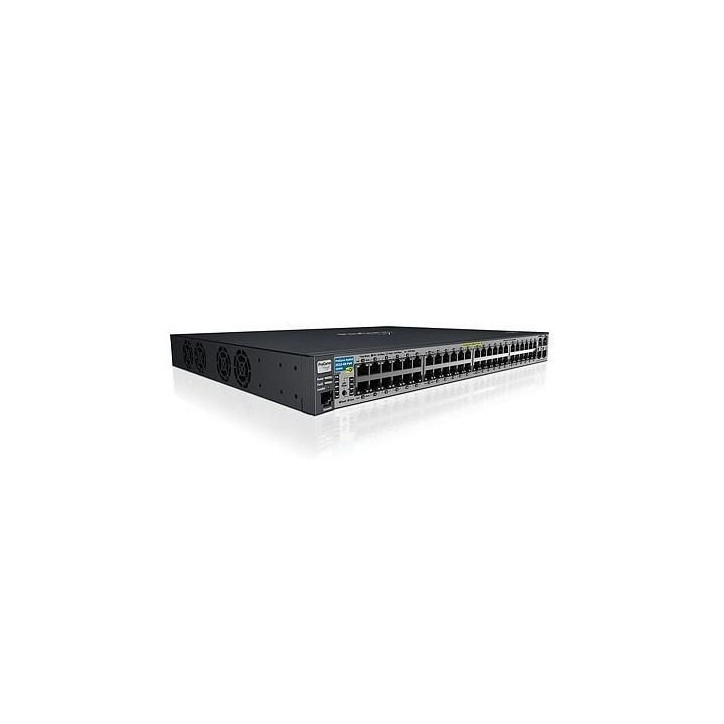 RP000344937 Hewlett Packard Enterprise 2610-48-PoE, 48 x Fast Ethernet, Auto-MDIX, Duplex, 1 x Serial RJ-45, 2 x Gigabit Etherne