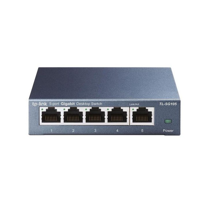 TL-SG105 Omada 5-Port 10/100/1000Mbps Desktop Switch CE, FCC, RoHS TL-SG105 Omada 5-Port 10/100/1000Mbps Desktop Switch CE, FCC, RoHS