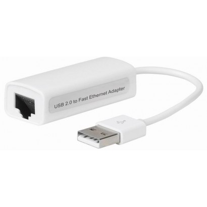 USBETHW USBETHW MicroConnect USB2.0 to Ethernet, white DN-10050-1 No