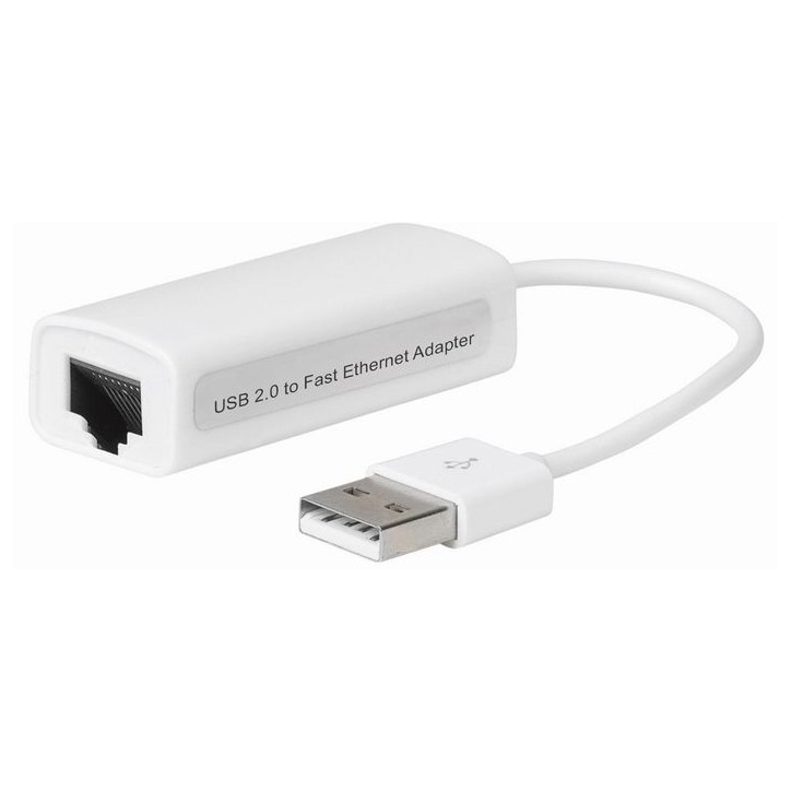 USBETHW MicroConnect USB2.0 to Ethernet, white DN-10050-1 No