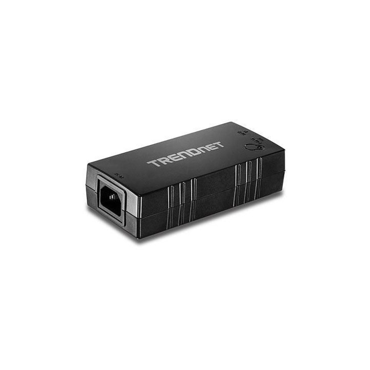 TPE-115GI TRENDnet PoE+ Gigabit Injector, IEEE 802.3at/802.3af, 10/100/1000Mbps, 100m CE, FCC