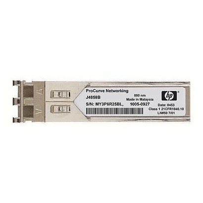 J4858CR-RFB J4858CR-RFB Hewlett Packard Enterprise X121 1G SFP LC SX Transceiver - Remarketed J4858C, J4858-69201 43201553