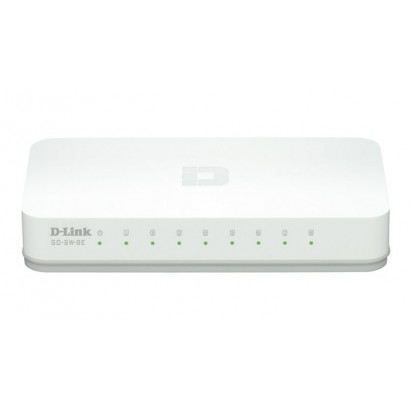 GO-SW-8E/E GO-SW-8E/E D-Link 8-Port Fast Ethernet Easy Desktop Switch Features DSE