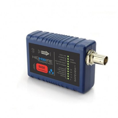 VHW-HWPS-B VHW-HWPS-B Veracity Highwire Base Unit, 1.5W, 100Base-T Ethernet, Blue RE 1260-ID, RE1260 FCC, CE, RoHS