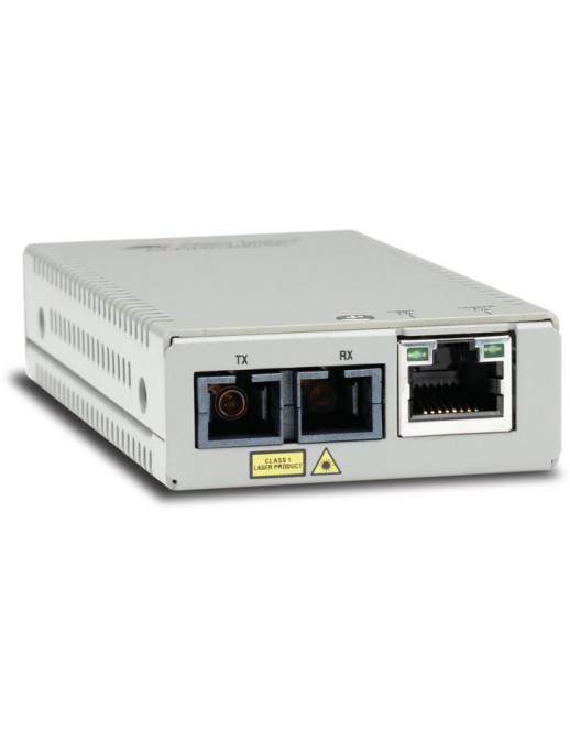 AT-MMC200/SC-960 Allied Telesis TAA (Federal) 10/100TX to 100FX/SC MM Media & Rate Converter, Multi-region PSU CE, UL60950-1, EN