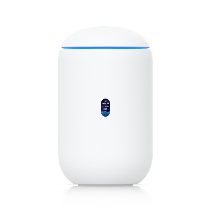 UDR7 Ubiquiti UDR7 (15W), 10G SFP+, 2.5 GbE RJ45, 3x 2.5 GbE RJ45 including (1) PoE, 160 m² (1,750 ft²), WiFi 7, PoE, microSD In