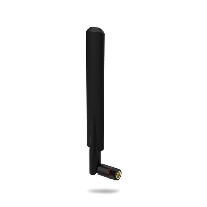PWB-24-58-72-RSMARV Panorama Antennas WIFI antenna 2.4/5/7.2GHz, 3dBi Omni-directional, RP-SMA, 163 x 22 x 7mm, ABS, Black RP-SM