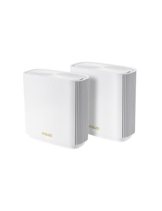 90IG0590-MO3A40 Asus ASUS ZenWiFi XT8 V2 AX6600 2 Pack (Ai Mesh WLAN System, WiFi 6, Tri-Band, 3x Gigabit LAN, 2.5G WAN, AiProte
