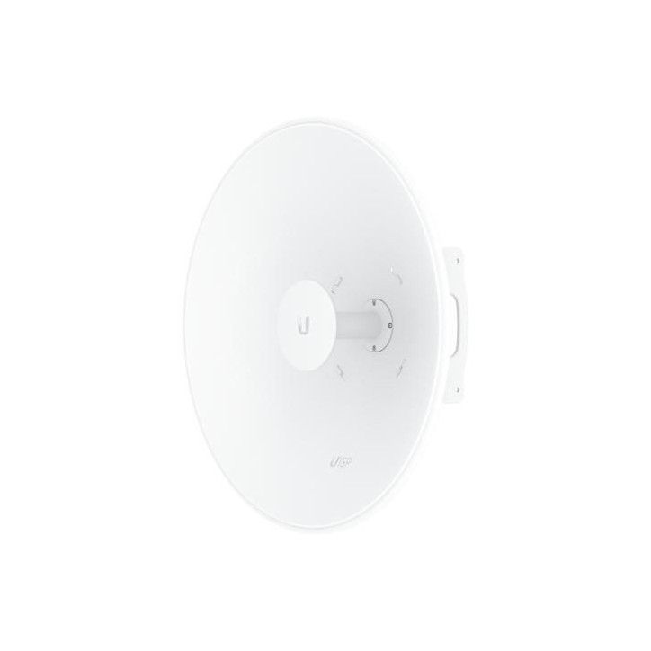 UISP-DISH Ubiquiti Point-to-point (PtP) dish antenna that covers a wide operating frequency range (5.15 - 6.875 GHz) Aluminium