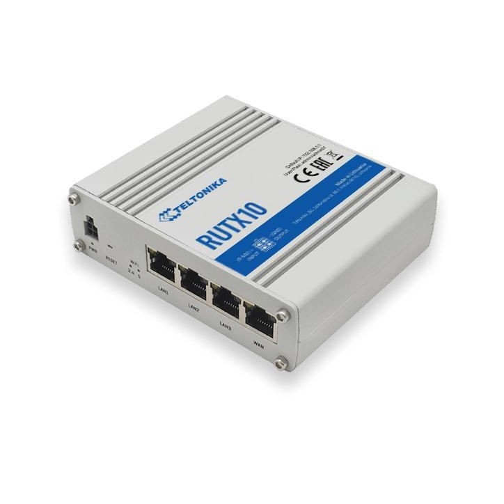 RUTX10000000 Teltonika Networks RUTX10 INDUSTRIAL ETHERNET ROUTER 13651 External RUTX10000000 Teltonika Networks RUTX10 INDUSTRIAL ETHERNET ROUTER 13651 External