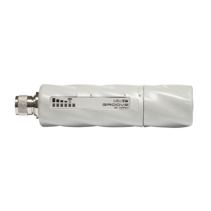 RBGROOVEGA-52HPACN MikroTik 802.11b/g/n/ac, Gigabit Ethernet, 2.4/5GHz, CPU 720MHz, 64MB RAM, 16MB eMMC, 5W, PoE, RouterOS 6 dBi