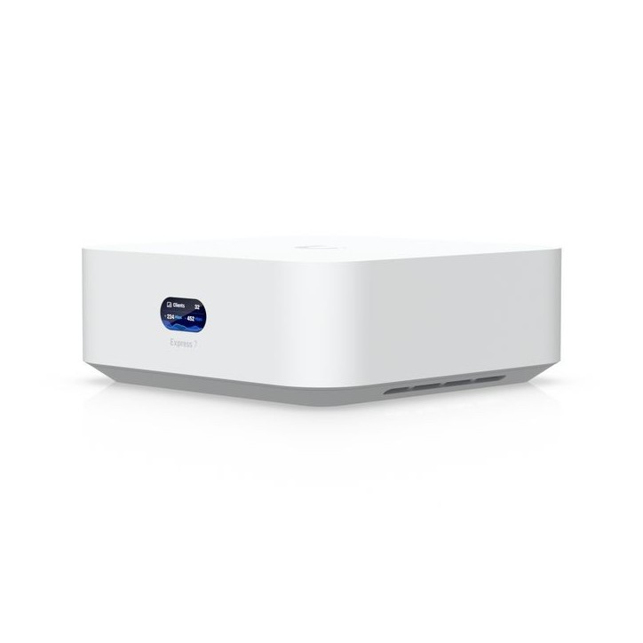 UX7 Ubiquiti Quad-core ARM Cortex-A53 at 1.5 GHz, 3 GB memory, 10G SFP+, 10 GbE RJ45, 2.5 GbE RJ45, WiFi 7, Bluetooth, 22W, 117 