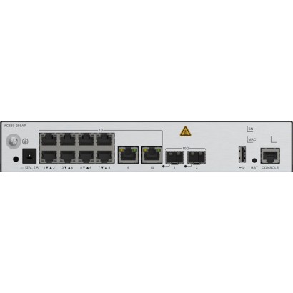 AC650-256AP AC650-256AP HUAWEI eKit 10 Gbps, 4096 VLAN, 2 x 10GE SFP+, 10 x GE RJ45, 250 x 210 x 43.6 mm 02355NCH 0,57 Wh
